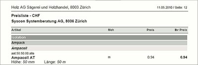 Webpreisliste